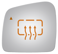 SIDE VIEW MIRROR HEATED W BLIND SPOT